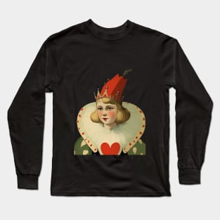 Valentine&#39;s Day - Queen of Heart Long Sleeve T-Shirt